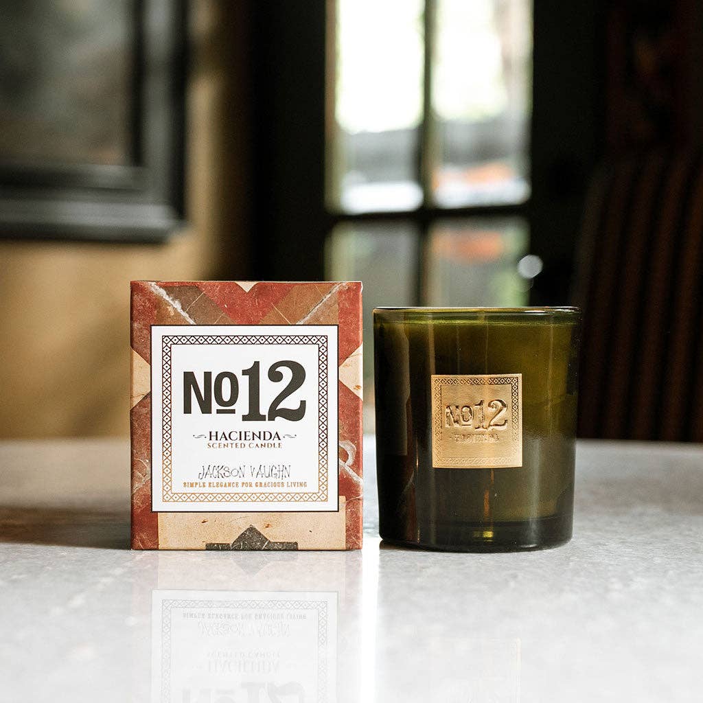 Jackson Vaughn - No. 12 Hacienda Candle (Proprietary Collection)