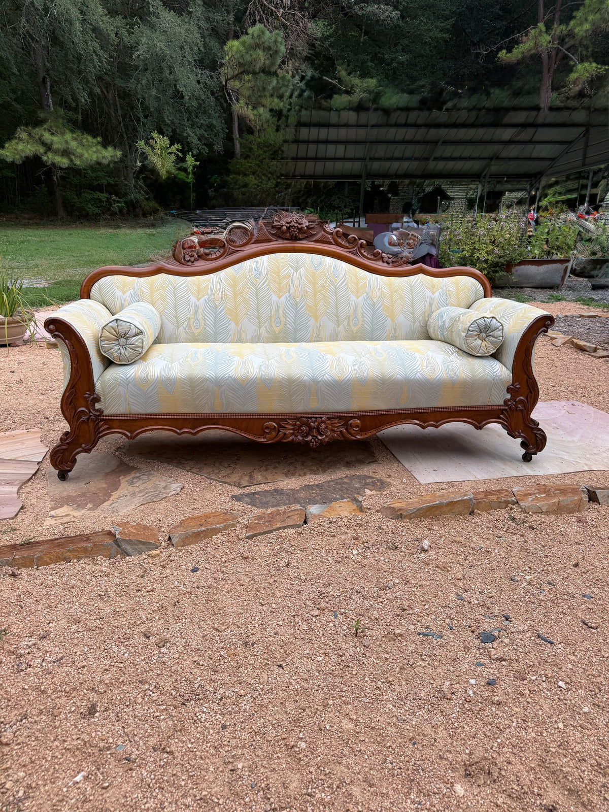Vintage Victorian-era Parlor Sofa