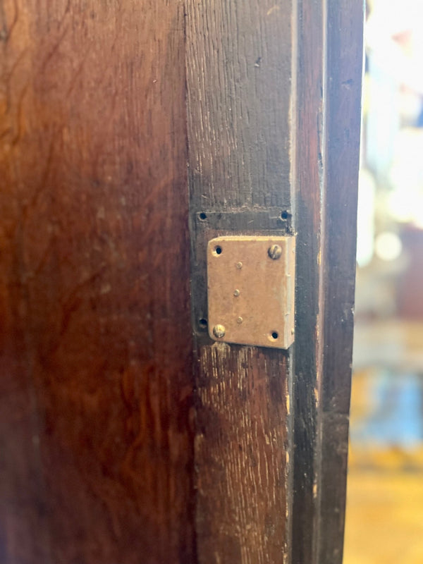 Antique Primitive Style Wooden Cabinet - Little Boho Valley