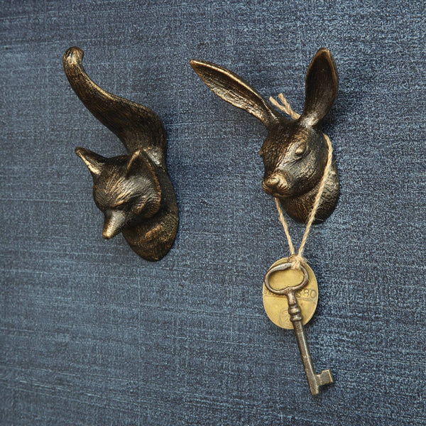 HomArt - Fox Wall Hook - Cast Iron - Little Boho Valley
