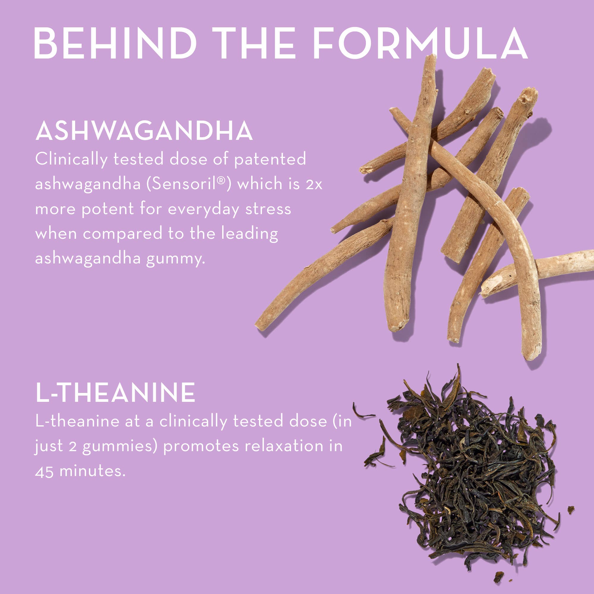 Hum Nutrition - ASHWAGANDHA CALM GUMMIES FOR STRESS & RELAXATION - Little Boho Valley