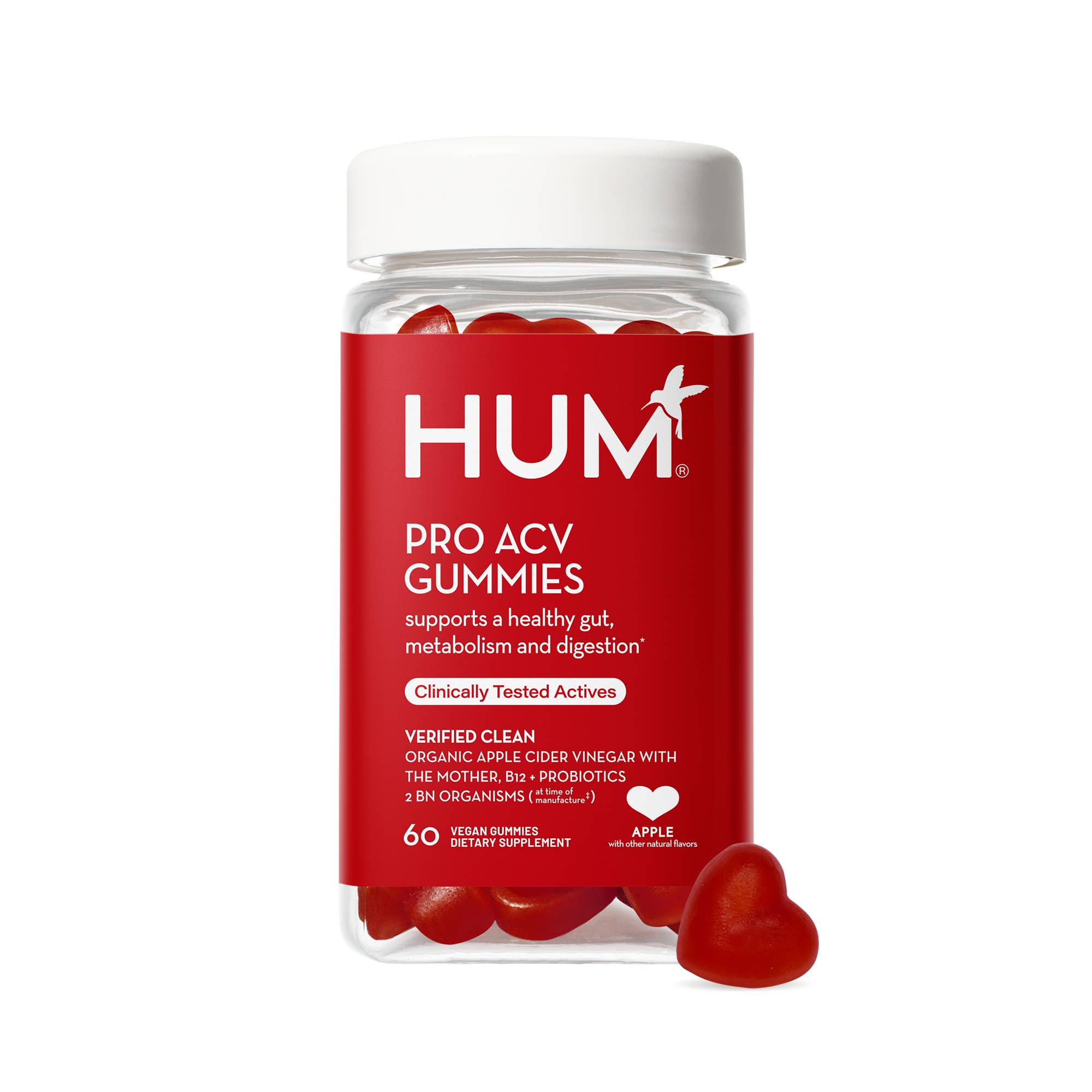 Hum Nutrition - PRO ACV GUMMIES FOR DIGESTIVE HEALTH & SUPPORTS METABOLISM - Little Boho Valley
