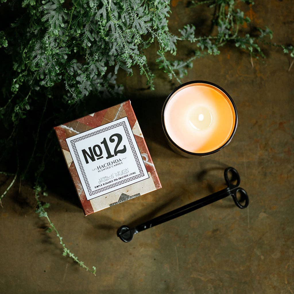 Jackson Vaughn - No. 12 Hacienda Candle (Proprietary Collection) - Little Boho Valley