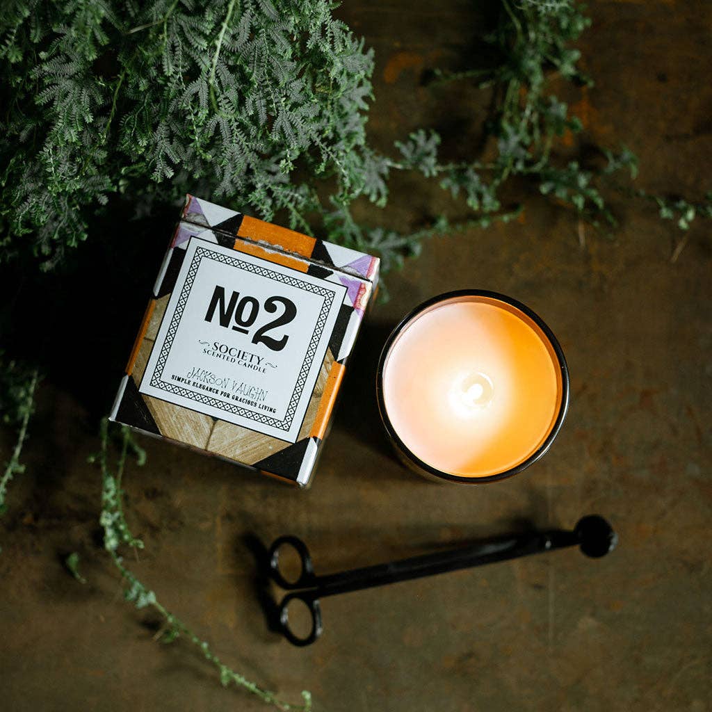 Jackson Vaughn - No. 2 Society Candle (Proprietary Collection) - Little Boho Valley