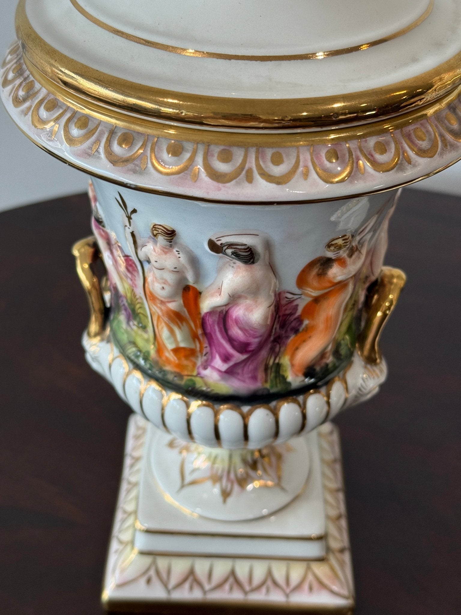 Keramos R. Capodimonte - Vintage Italian Decorative Urns - Little Boho Valley