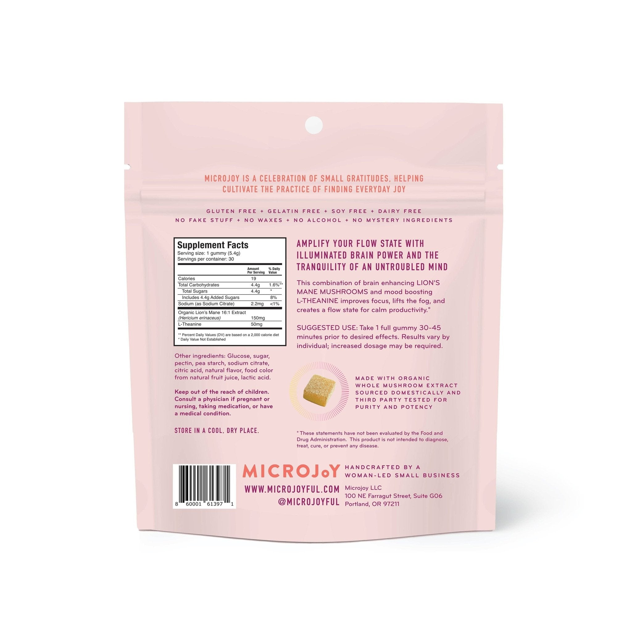 Microjoy - Concentrate Mushroom Gummies - Little Boho Valley