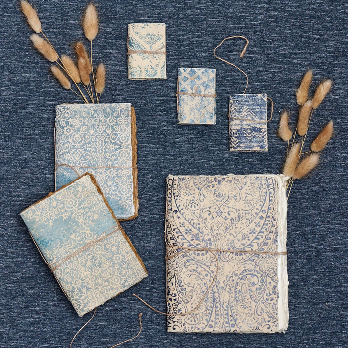 Primitives by Kathy - Indigo Scroll Journal - Little Boho Valley