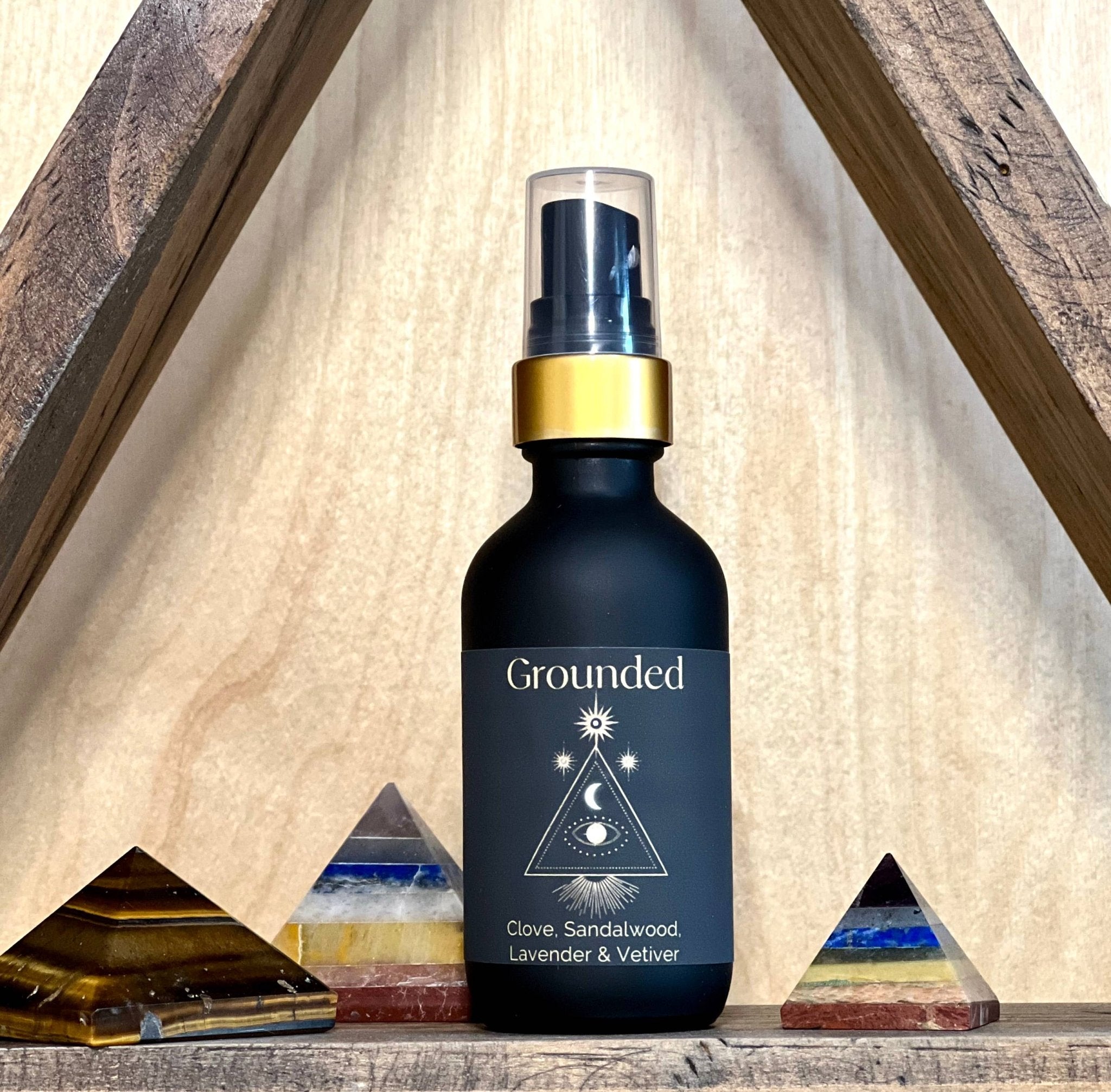 The Sacred Wild Candle Co - Grounded Aromatherapy Body & Room Myst - Little Boho Valley