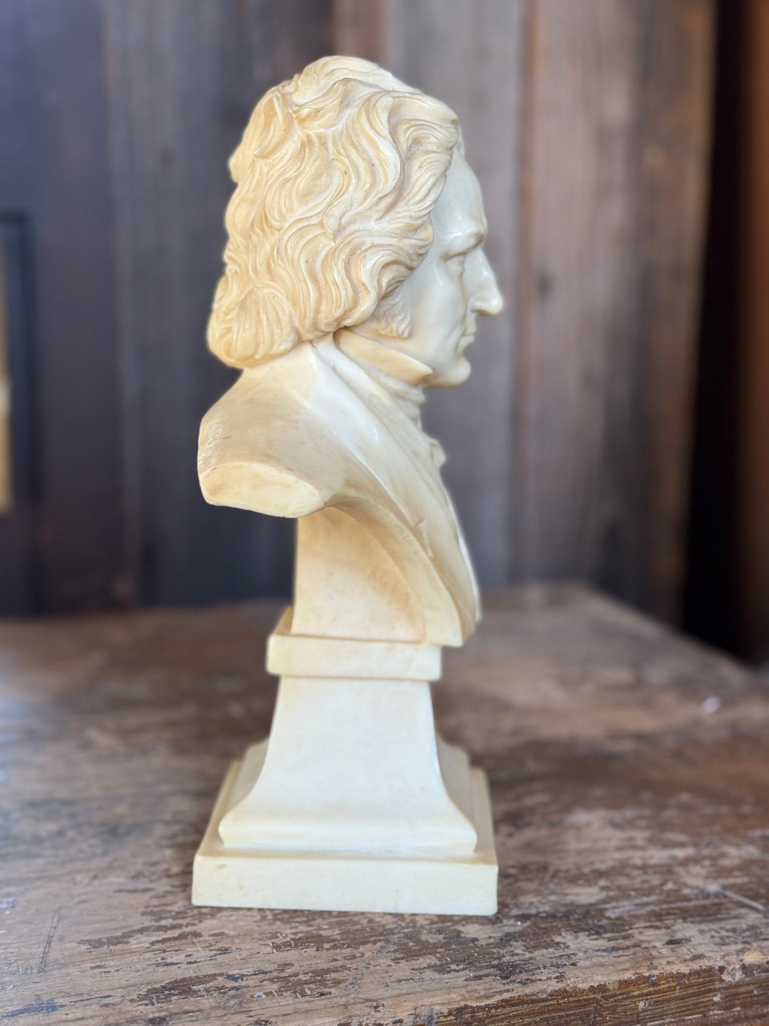Vintage Beethoven Bust Sculpture - Little Boho Valley
