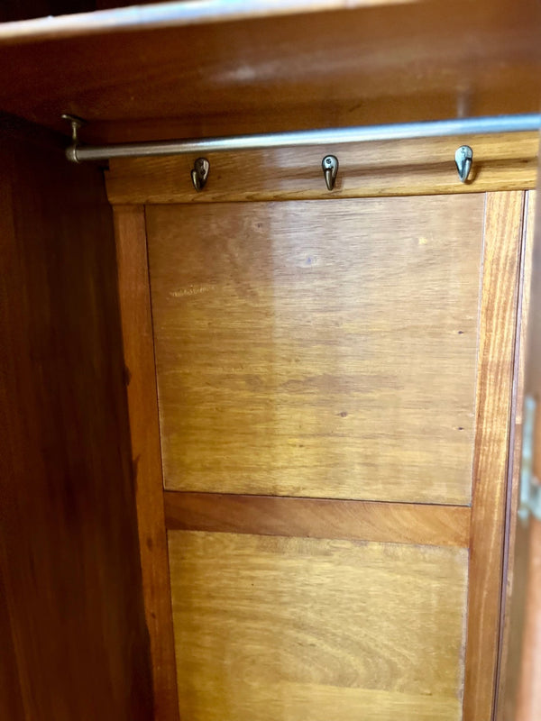 Vintage Burlwood Armoire - Little Boho Valley