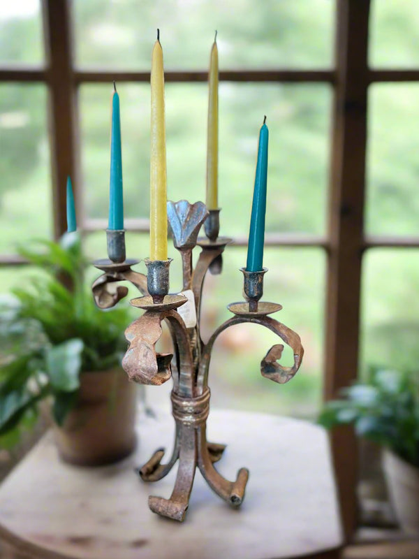 Vintage Cast Iron Candelabra - Little Boho Valley