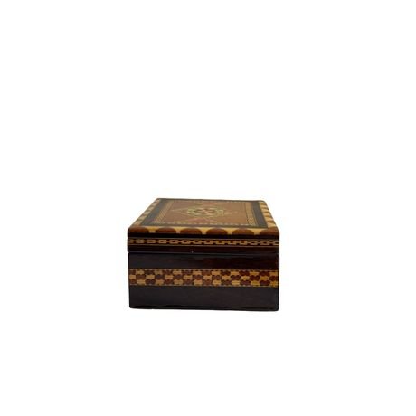 Vintage Spain Inlaid Mosaic Box - Little Boho Valley
