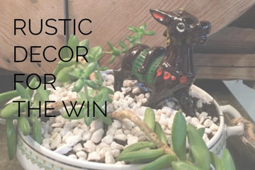 RUSTIC DECOR FOR THE WIN