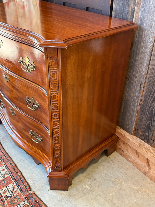 Vintage Bassett Serpentine Front Cabinet