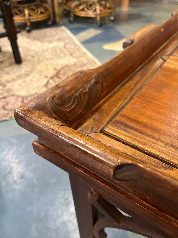 Vintage Chippendale style wooden table