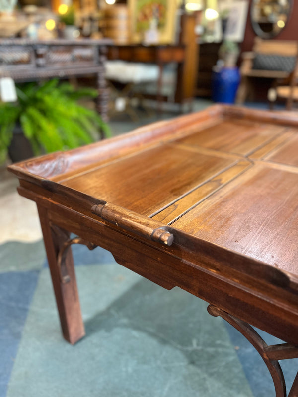 Vintage Chippendale style wooden table
