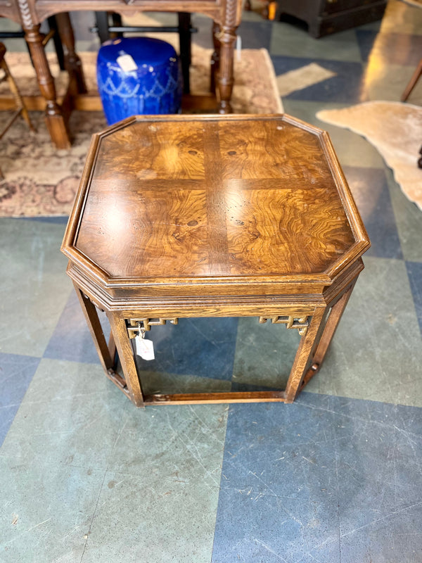 Vintage  Chinoiserie Style Side Table