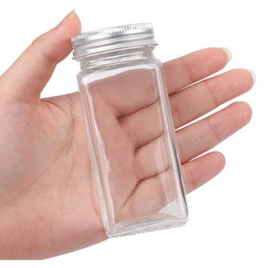 Clear tea bottle