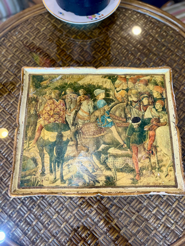 Benozzo Gozzoli “Journey of the Magi” Serving Tray