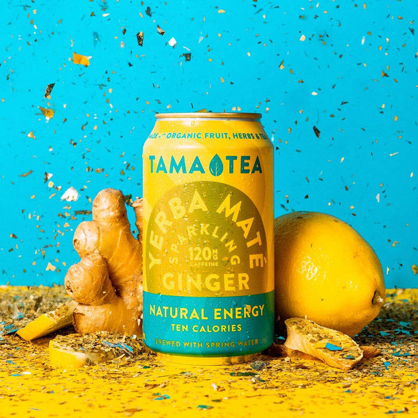 Tama Tea, LLC - Ginger Maté - Organic Yerba Maté Tea - Natural Energy
