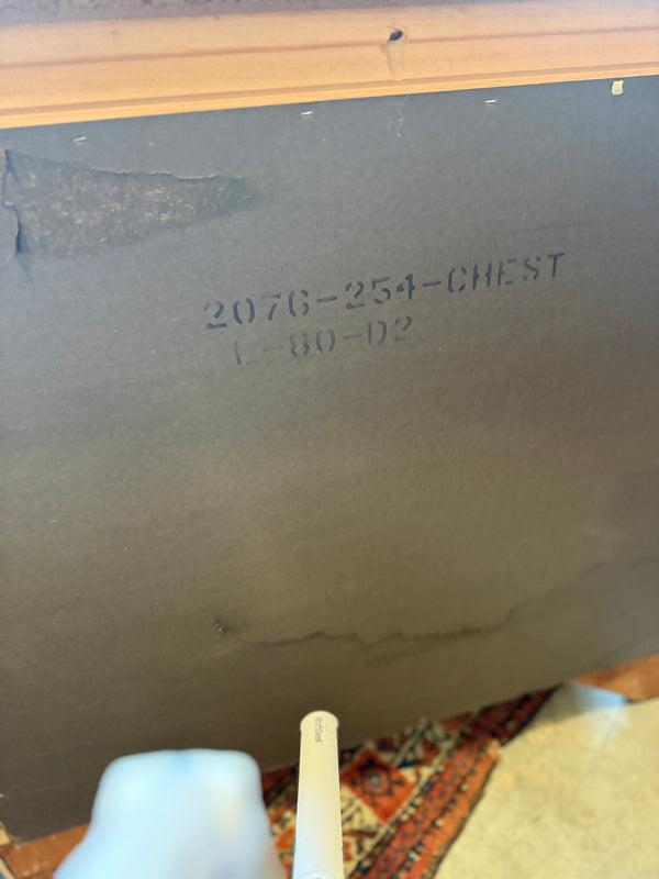 Vintage Bassett Serpentine Front Cabinet