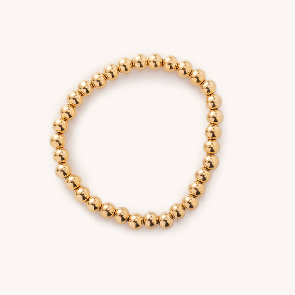 Nikki Smith Designs - Waterproof Gold Ball Bracelets- small, medium, or large: Small
