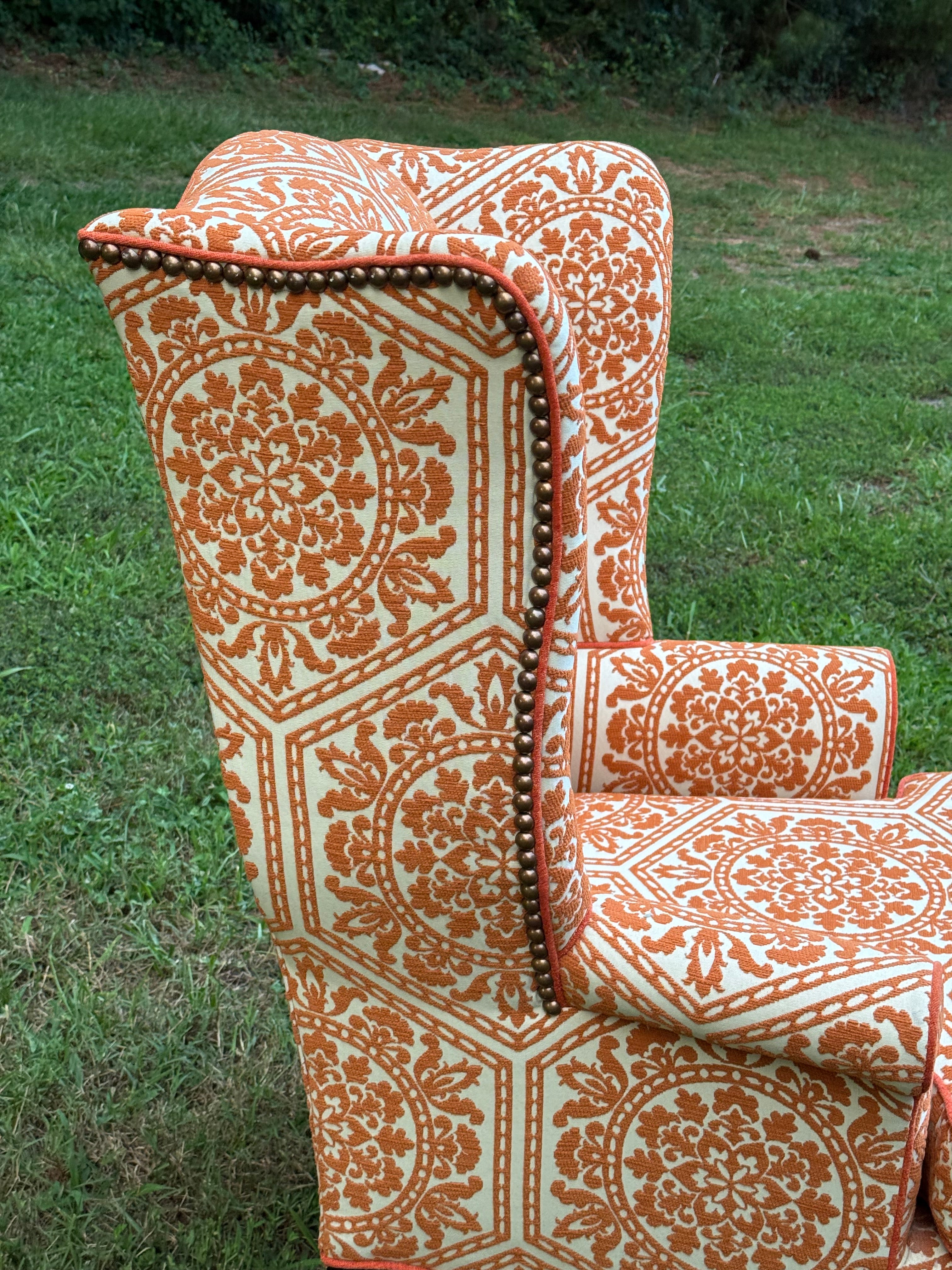 Vintage Wingback Chair