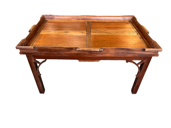 Vintage Chippendale style wooden table
