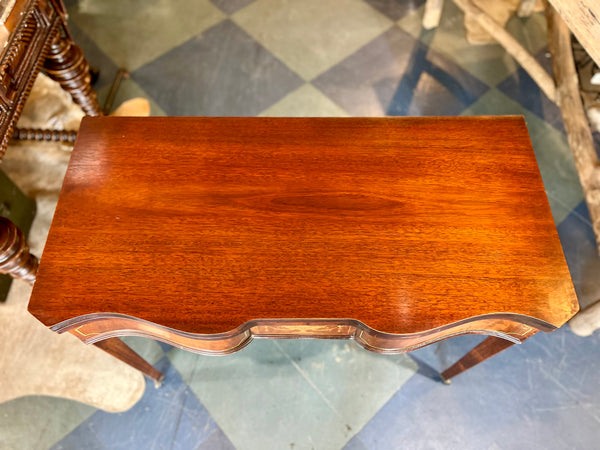 Antique Federal Inlaid Mahogany Card Table
