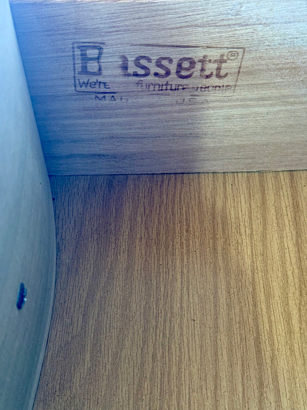 Vintage Bassett Serpentine Front Cabinet