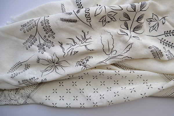 natural silk bandana