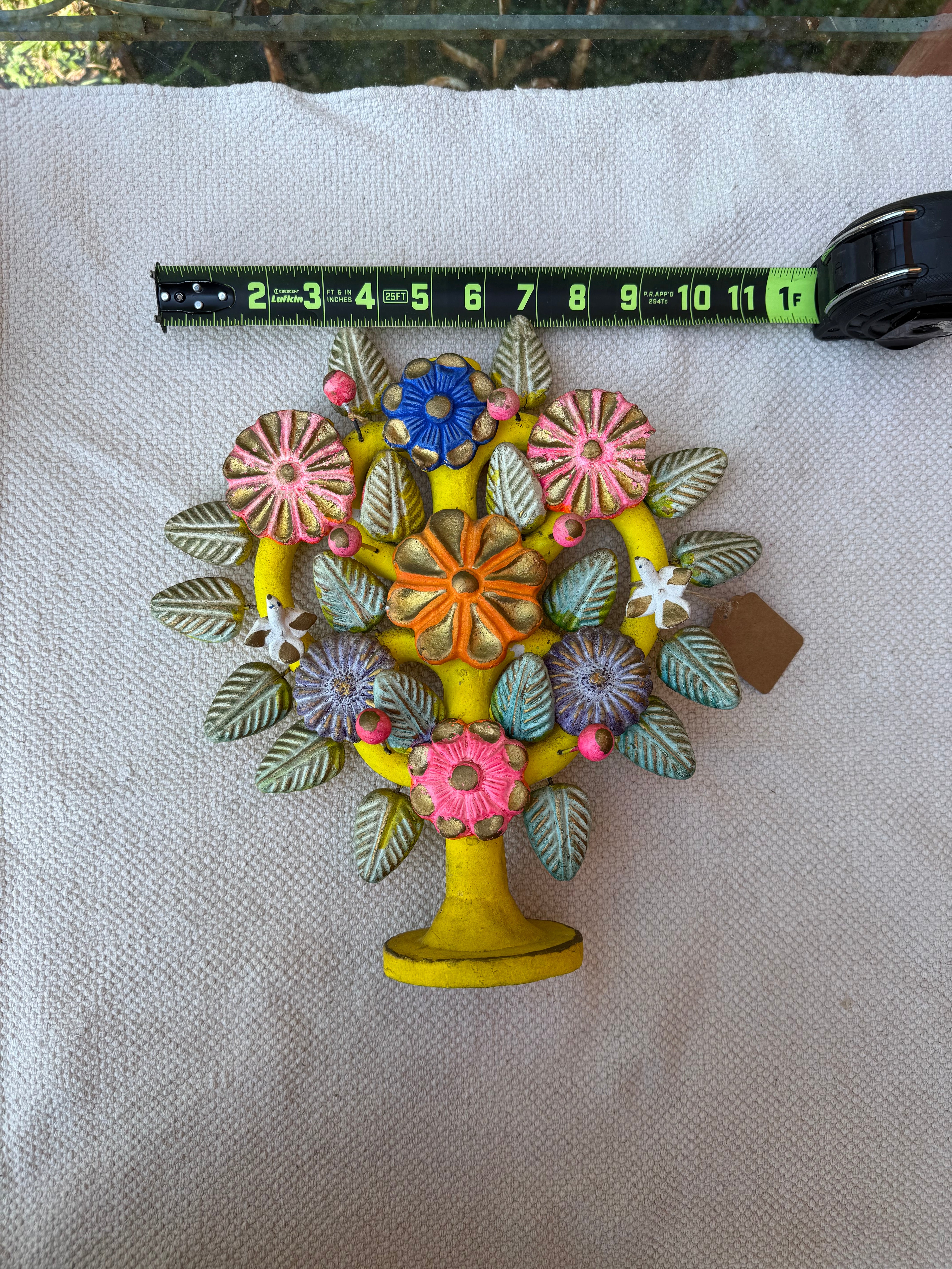Vintage Mexican Tree of Life - Folk Art Sculpture