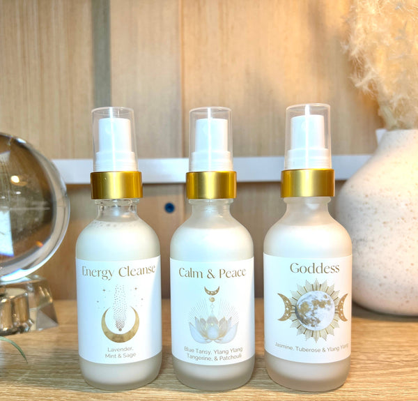 The Sacred Wild Candle Co - NEW! Calm & Peace Aromatherapy Body & Room Myst