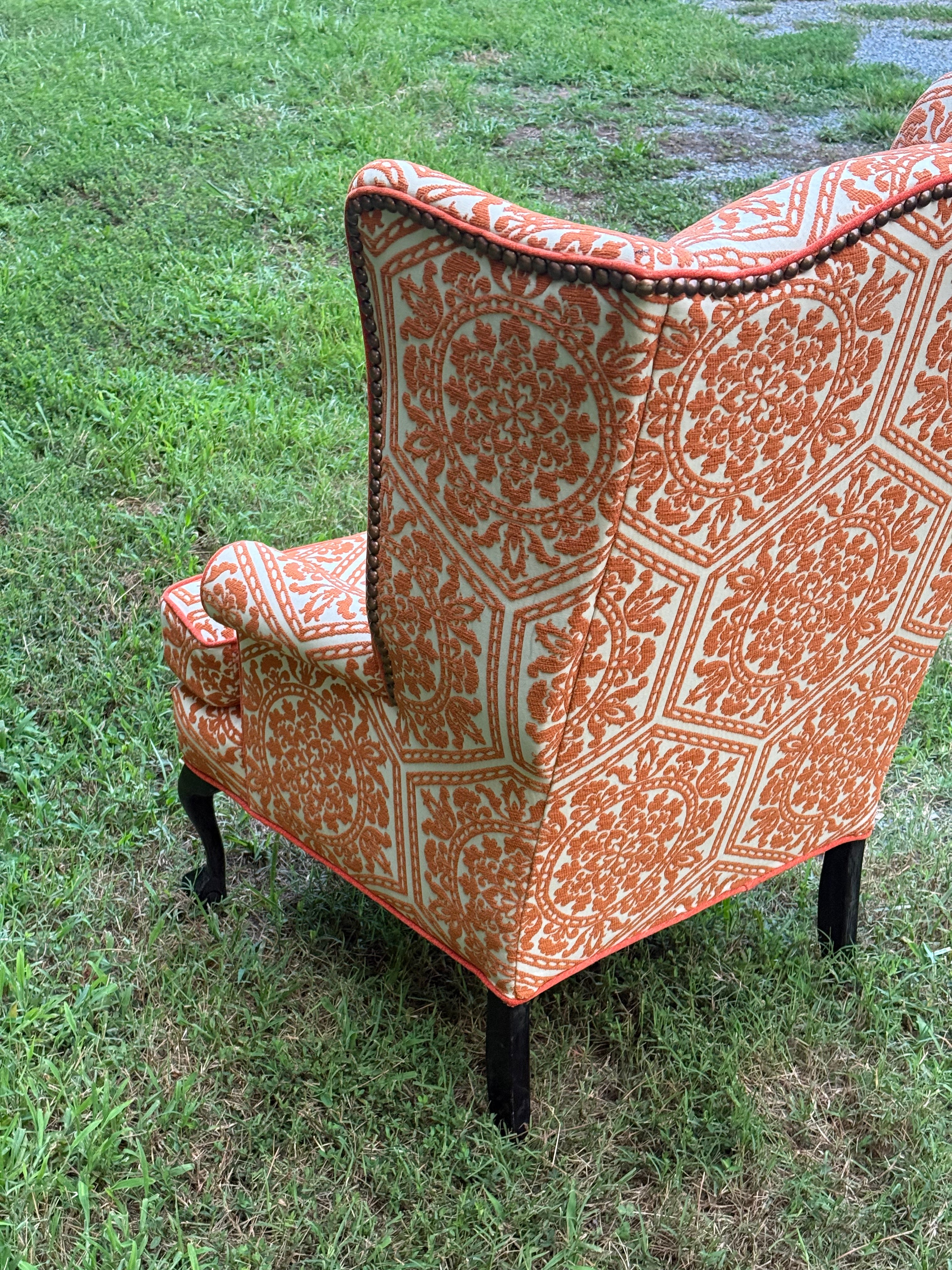 Vintage Wingback Chair