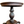 Antique Dark Wood Pedestal Table