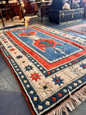 Vintage floor rug