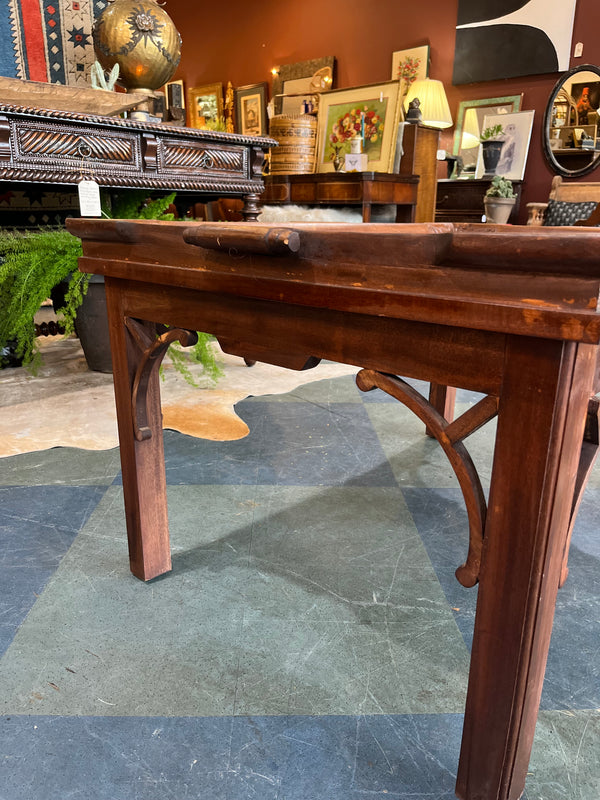 Vintage Chippendale style wooden table
