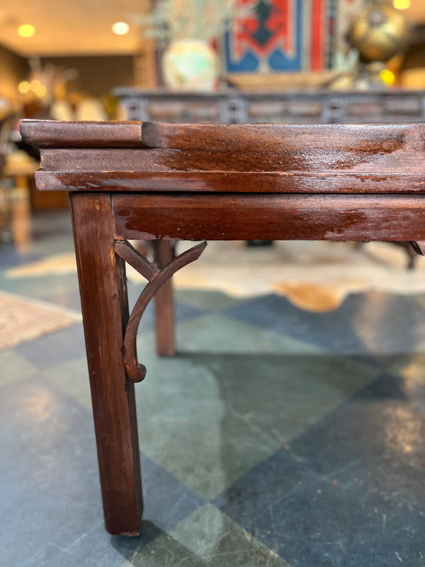 Vintage Chippendale style wooden table