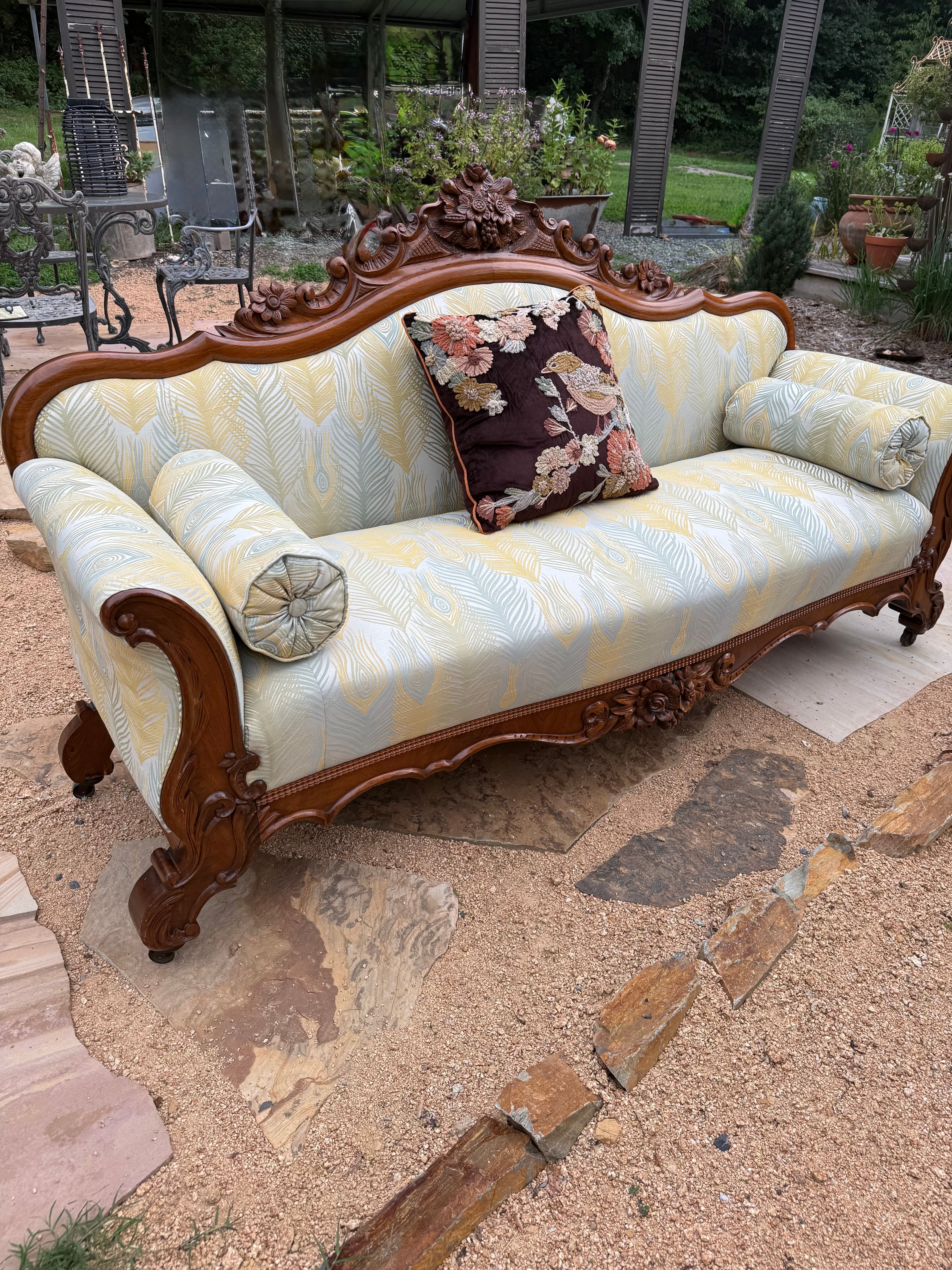 Vintage Victorian-era Parlor Sofa