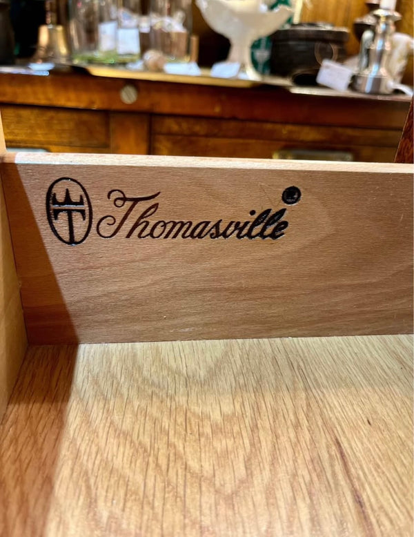 F&F Thomasville Founders Collection Walnut Post-Modern Bar