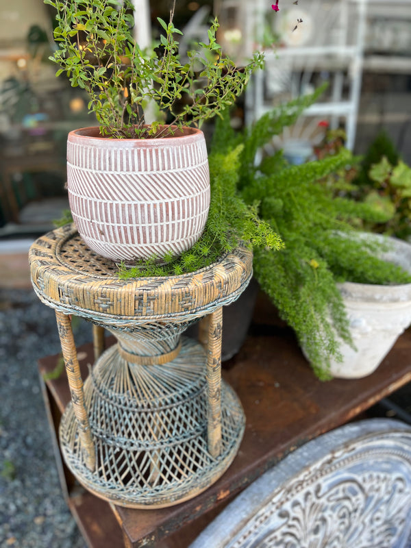 Rustic plant stand