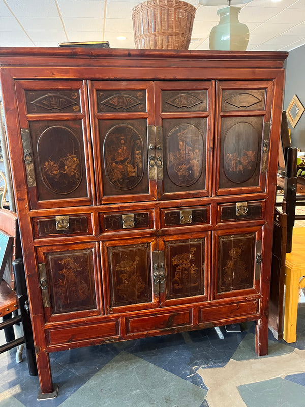 Asian style cabinet