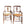 Pair of dining chairs