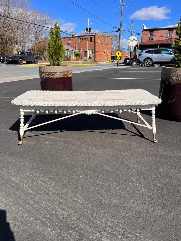 vintage cottage style coffee table
