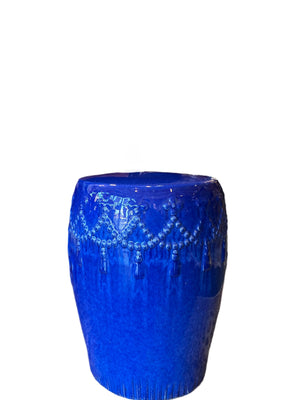 Blue plant stand
