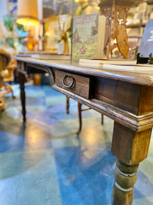 Antique wood desk