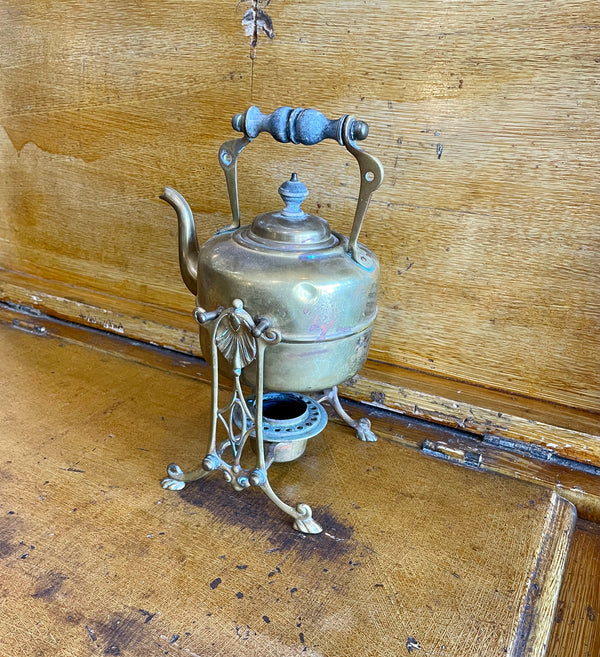 brass tea kettle home goods 