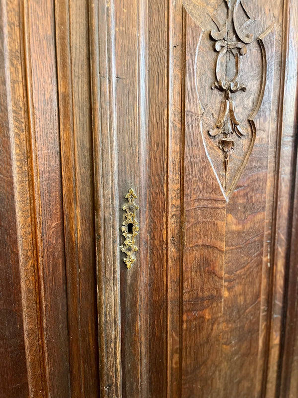 Antique Primitive Style Wooden Cabinet - Little Boho Valley