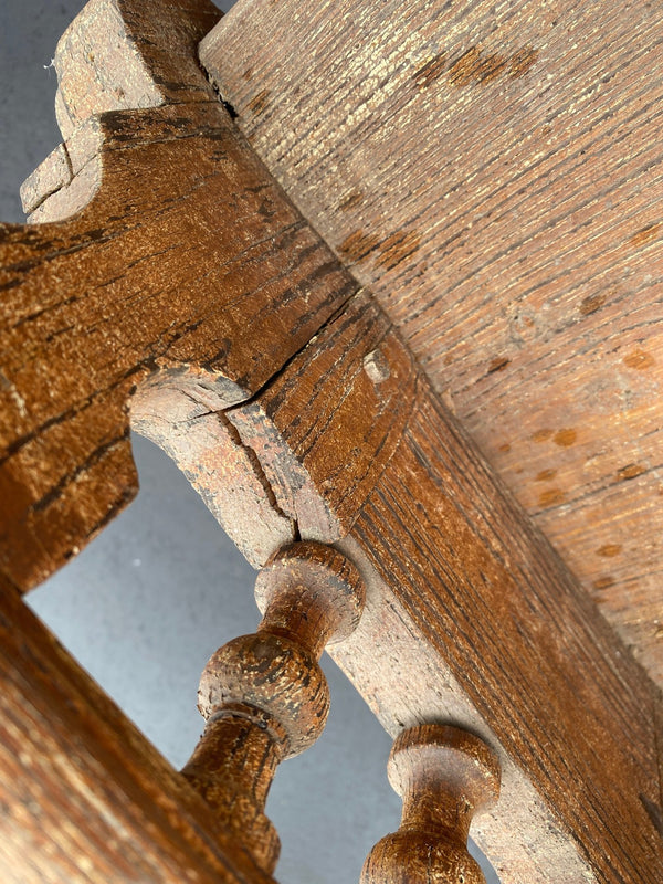 Antique Rustic Wood Bench - Little Boho Valley