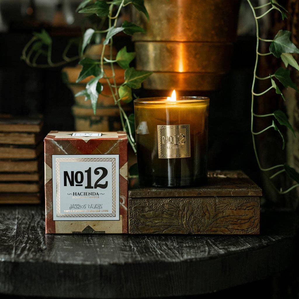 Jackson Vaughn - No. 12 Hacienda Candle (Proprietary Collection)